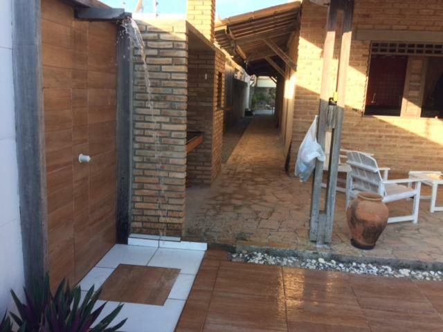 Casa de Veraneio, com piscina, churrasqueira, área de lazer, três suites com ar condicionado a 100m da praia, na Barra de São Miguel-AL Exterior foto